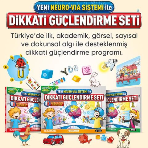 Dikkati Güçlendirme Seti 3 Yaş