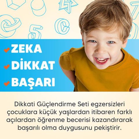 Dikkati Güçlendirme Seti 3 Yaş