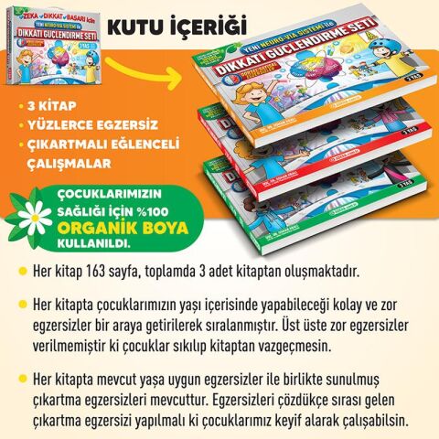 Dikkati Güçlendirme Seti 3 Yaş