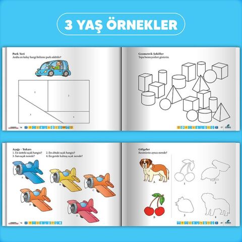 Dikkati Güçlendirme Seti 3 Yaş
