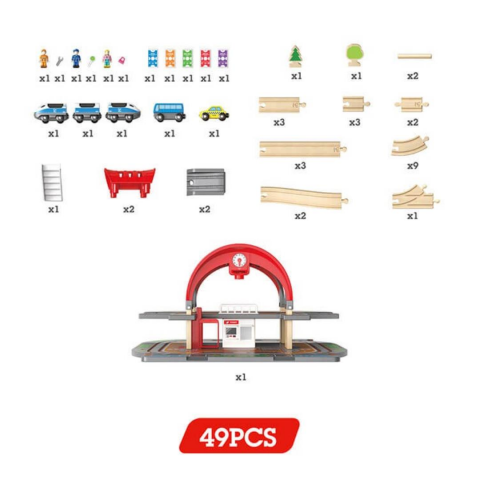 Hape Grand City Oyuncak Tren İstasyonu / Grand City Station