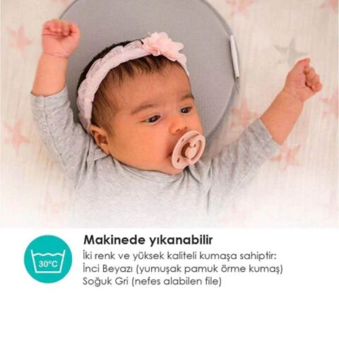 Bblüv Pilö Düz Kafa Yastığı - Beyaz