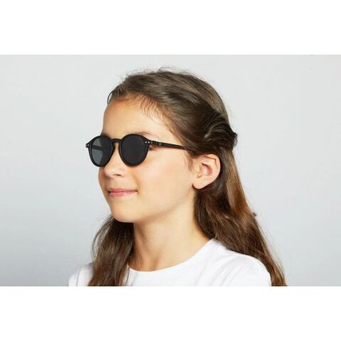 Izipizi Sun Junior Güneş Gözlüğü #D Koleksiyonu - 5-10 Yaş / Siyah