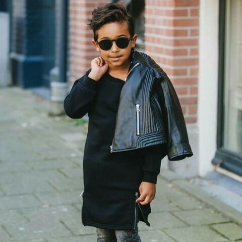 Izipizi Sun Junior Güneş Gözlüğü #D Koleksiyonu - 5-10 Yaş / Siyah