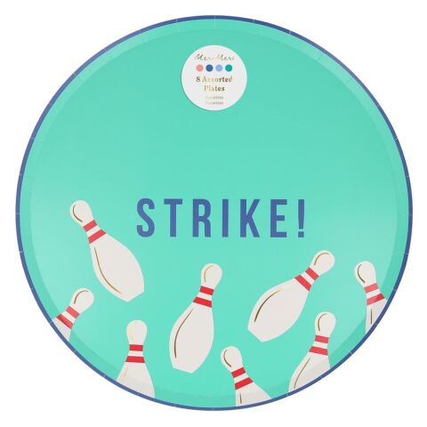 Meri Meri - Bowling Tabak - L - 8 Adet
