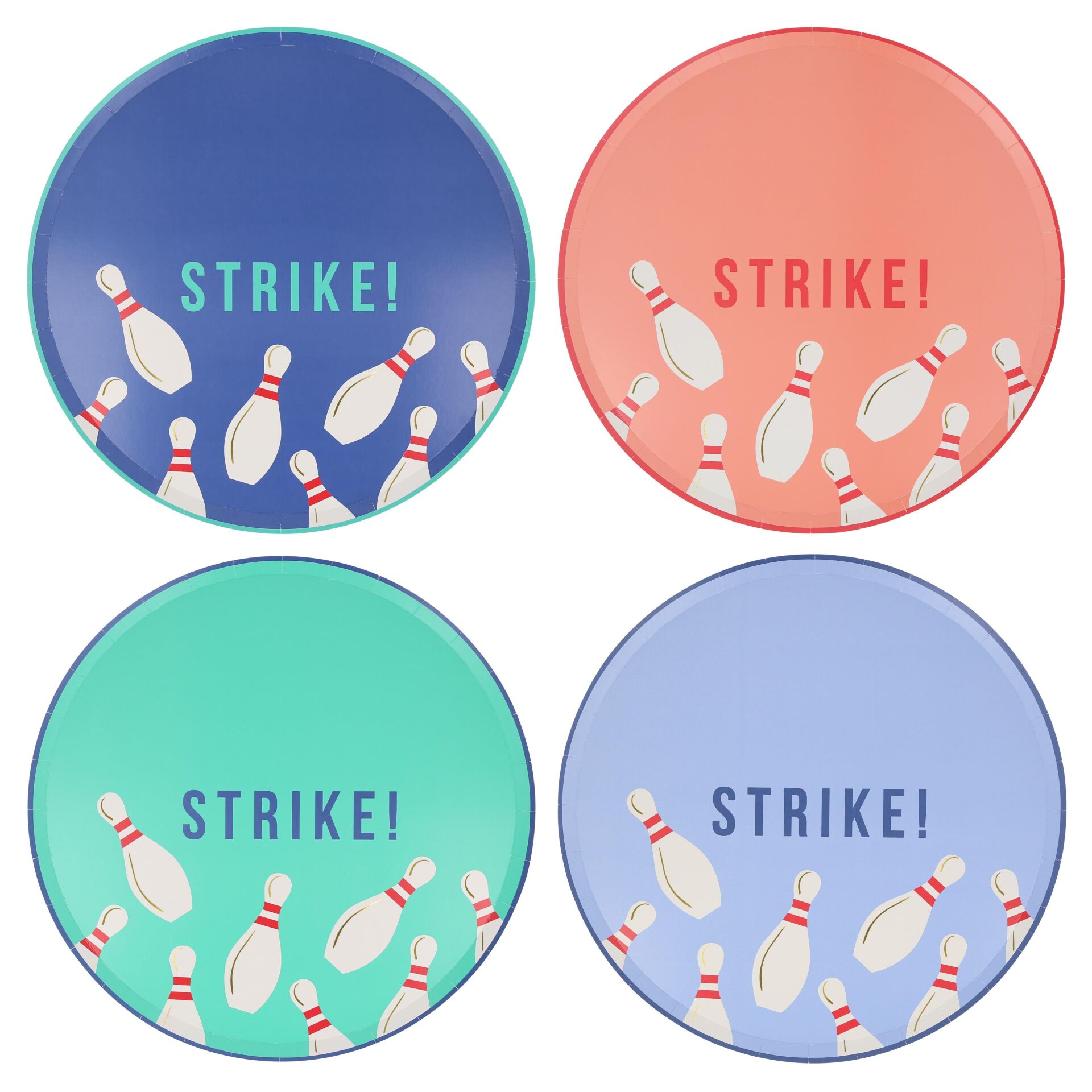 Meri Meri - Bowling Tabak - L - 8 Adet
