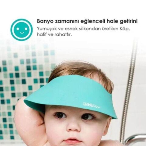 Bblüv Kap Silikon Şampuan Siperi - Mavi