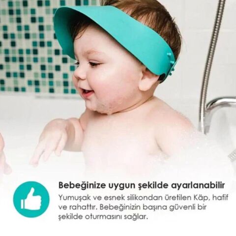 Bblüv Kap Silikon Şampuan Siperi - Mavi