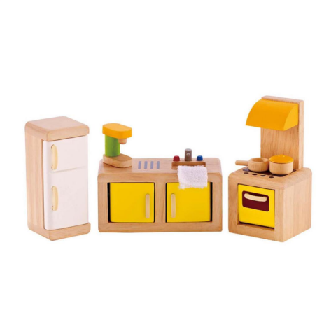 Hape Oyuncak Mutfak Eşya Seti / Wooden Toys - Kitchen Set