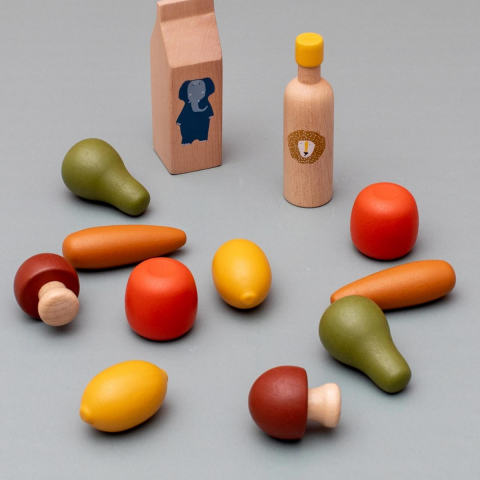 Trixie - Wooden Grocerıes Set - Ahşap Market Seti