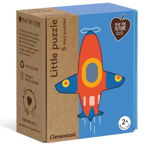 Clementoni Play For Future Little Puzzle - Taşıtlar Yapbozu