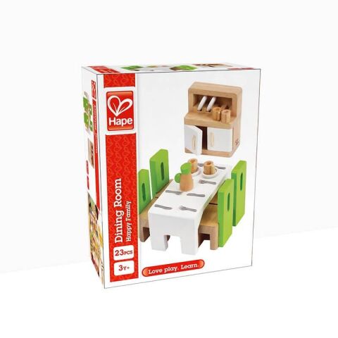 Hape Oyuncak Yemek Odası Eşya Seti / Wooden Toys - Dining Room