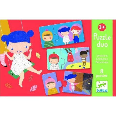 Djeco İkili Puzzle / Duo Emotions