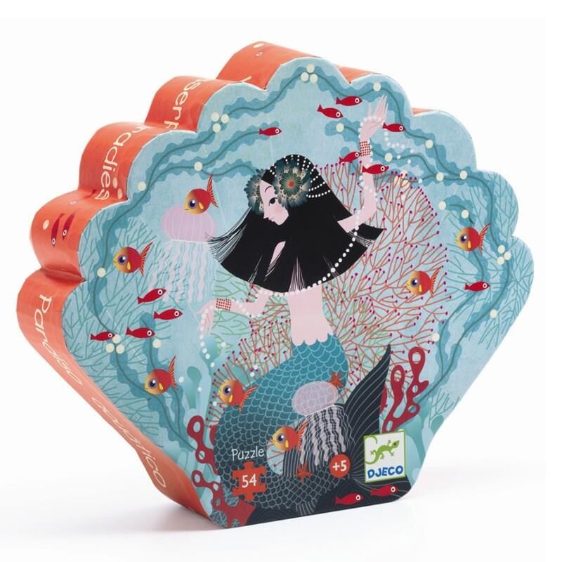 Djeco Dekoratif Puzzle 54 Parça / Su Perisi