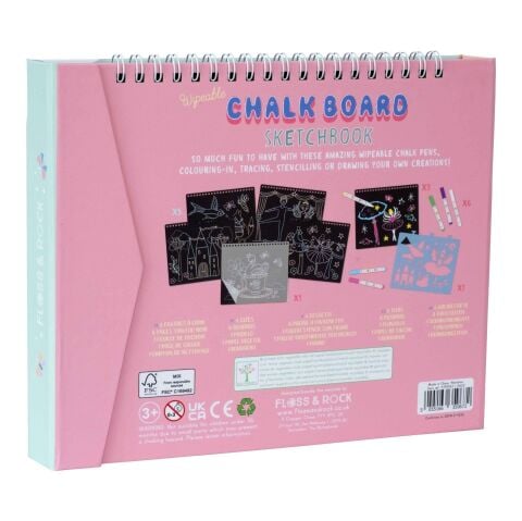 Floss & Rock Chalk Board Eskiz Kitabı / Enchanted