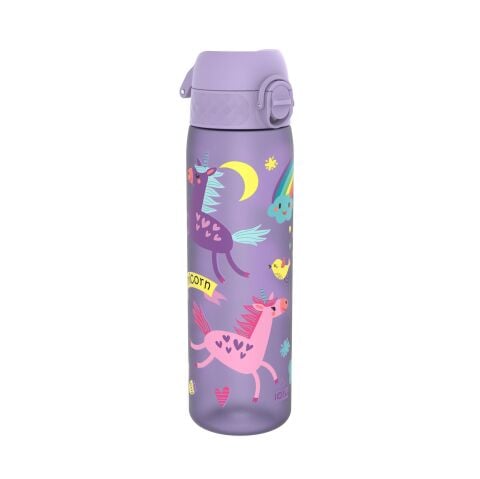 Ion8 - İnce Suluk - Mor Unicorn - 500 ml - Sızdırmaz - BPA İçermeyen