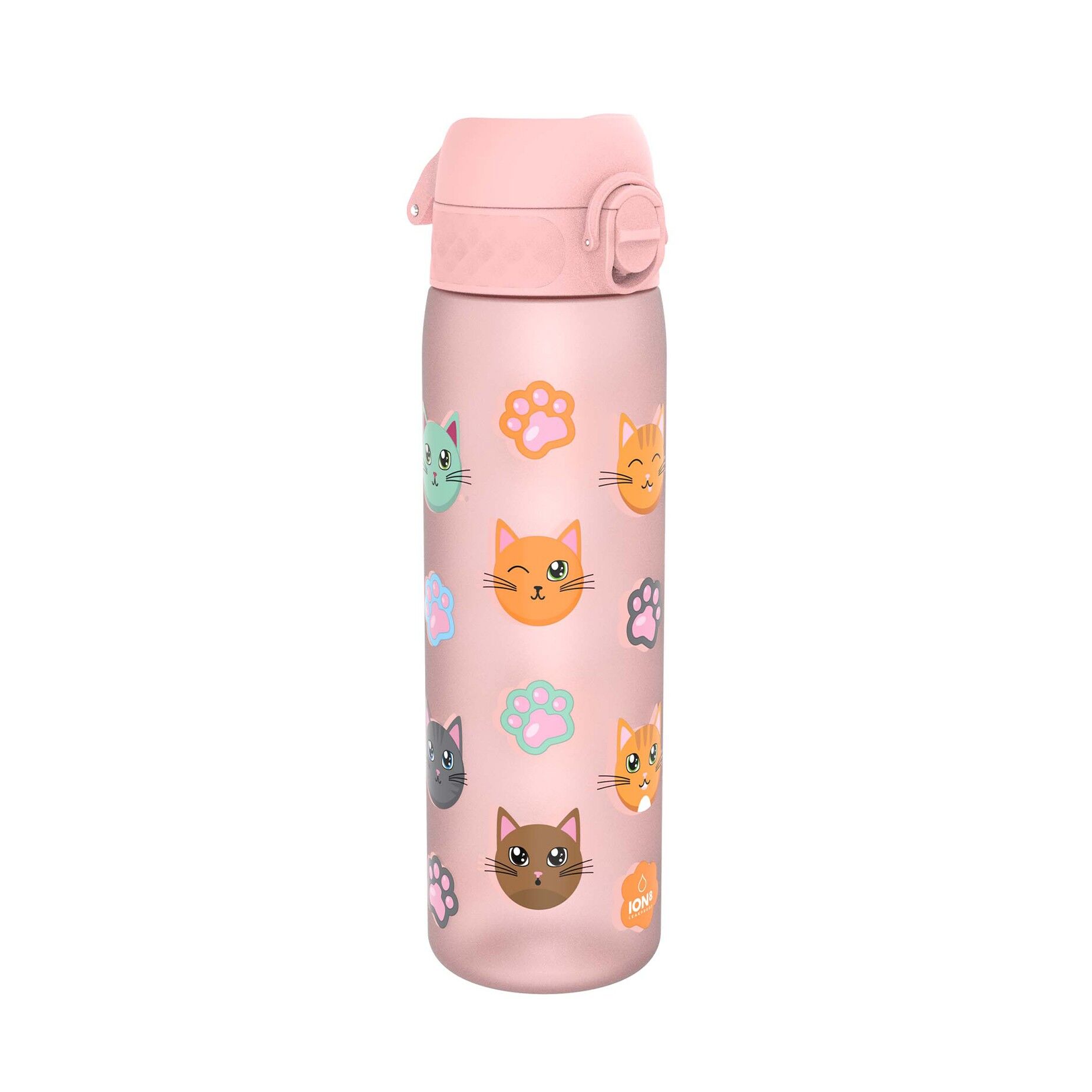 Ion8 - İnce Suluk - Kediler - 500 ml - Sızdırmaz - BPA İçermeyen