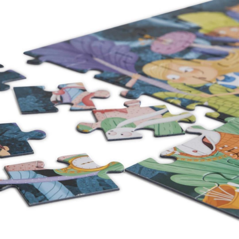 Kidmosfer Alice Harikalar Diyarında Puzzle (Yapboz) 48 Parça