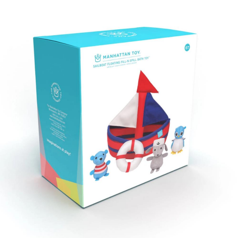 Manhattan Toy Banyo Oyuncağı - Yelkenli / Sailboat Floating Fill n Spill