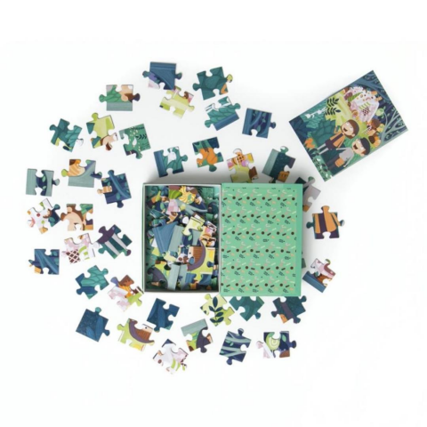 Kidmosfer Hansel ile Gretel Puzzle (Yapboz) 48 Parça
