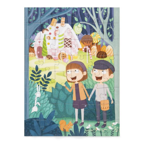 Kidmosfer Hansel ile Gretel Puzzle (Yapboz) 48 Parça