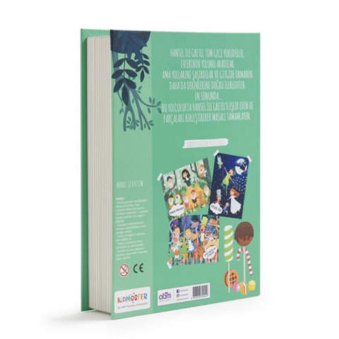 Kidmosfer Hansel ile Gretel Puzzle (Yapboz) 48 Parça