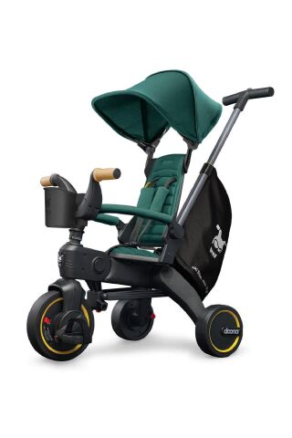Doona Liki Trike Tek Parça Katlanır 3 Tekerlekli Bebek Bisikleti S5 - Racing Green