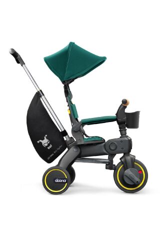 Doona Liki Trike Tek Parça Katlanır 3 Tekerlekli Bebek Bisikleti S5 - Racing Green