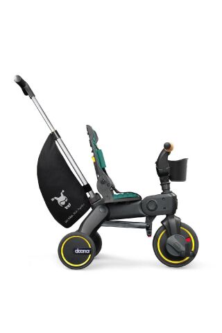 Doona Liki Trike Tek Parça Katlanır 3 Tekerlekli Bebek Bisikleti S5 - Racing Green