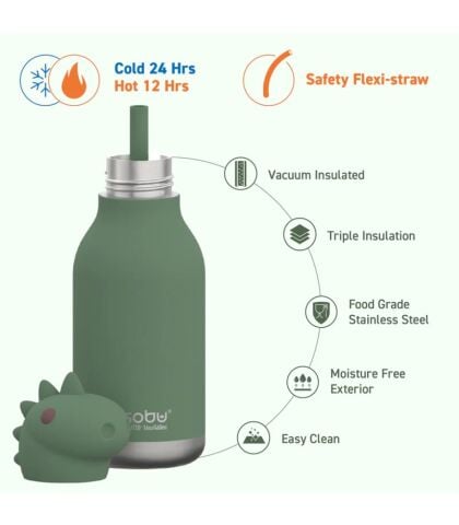 Asobu Bestie Bottle - Dinosaur