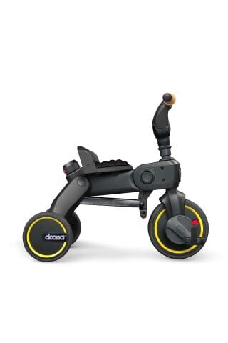 Doona Liki Trike Tek Parça Katlanır 3 Tekerlekli Bebek Bisikleti S5 - Nitro Black