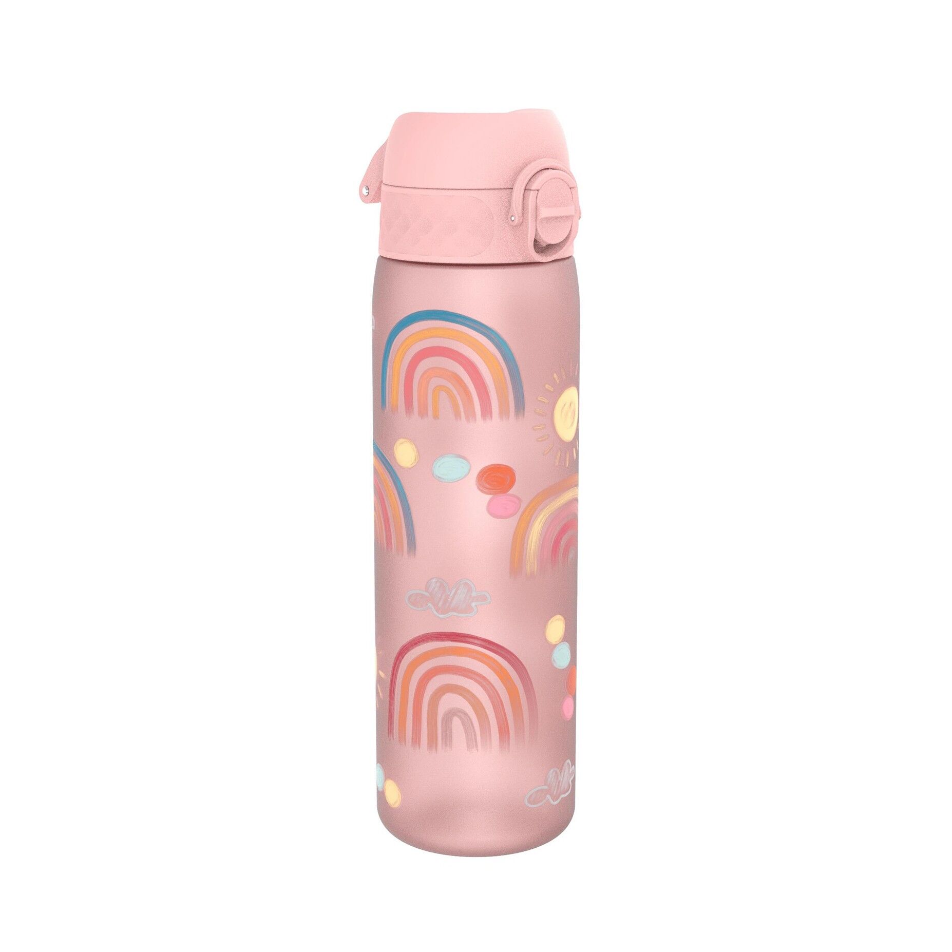 Ion8 - İnce Suluk - Gökkuşağı - 500 ml - Sızdırmaz - BPA İçermeyen