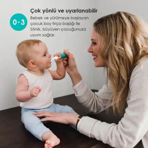 Bblüv Sönik Bebek ve Çocuk Diş Fırçası
