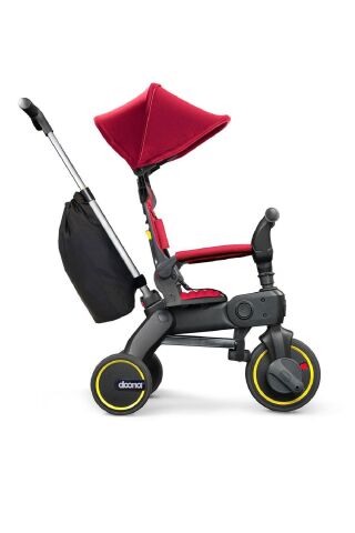 Doona Liki Trike Tek Parça Katlanır 3 Tekerlekli Bebek Bisikleti S3 - Flame Red