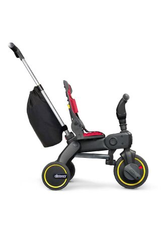 Doona Liki Trike Tek Parça Katlanır 3 Tekerlekli Bebek Bisikleti S3 - Flame Red