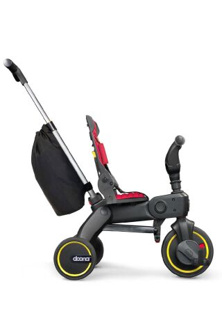 Doona Liki Trike Tek Parça Katlanır 3 Tekerlekli Bebek Bisikleti S3 - Flame Red