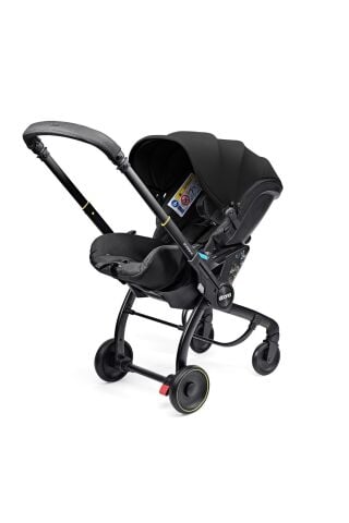 Doona X Bebek Arabasına Dönüşen Tekerlekli Gr 0 i-Size 3 Yatış Pozisyonlu Ana Kucağı Oto Koltuğu - Nitro Black