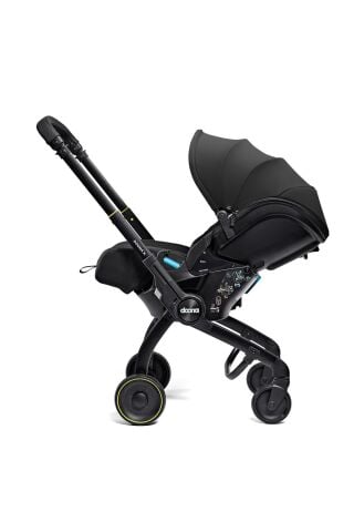 Doona X Bebek Arabasına Dönüşen Tekerlekli Gr 0 i-Size 3 Yatış Pozisyonlu Ana Kucağı Oto Koltuğu - Nitro Black