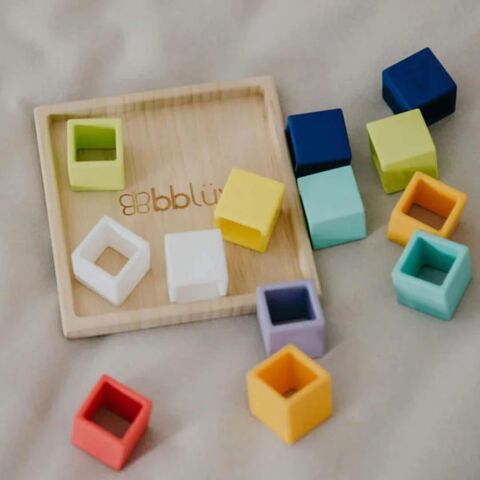 Bblüv Blöx Eğitici Silikon Puzzle