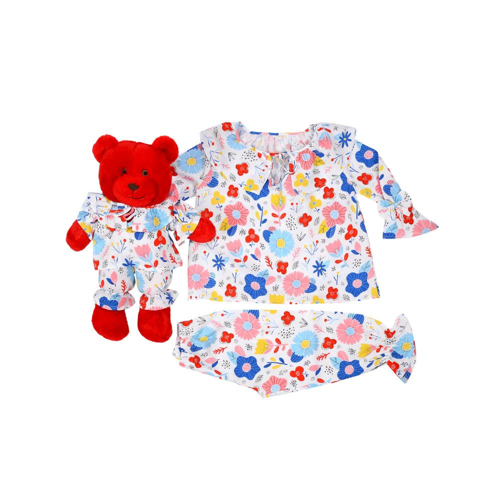 Luna Mia Elena Uyku Arkadaşlı Çocuk Pijama Takımı