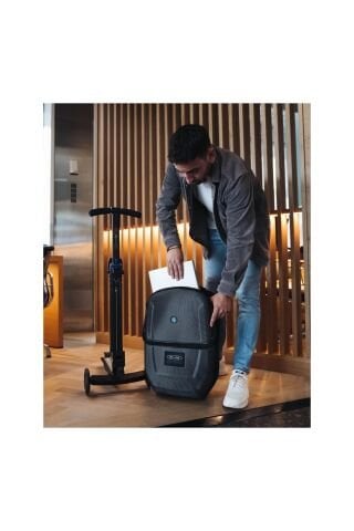 Micro Ride On Scooter Luggage 4.0 Bagaj Valiz Çanta Siyah