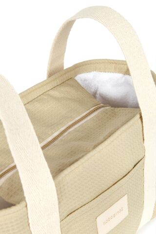 Nobodinoz Opera Su Geçirmez Bebek Arabası Düzenleyici Çanta, Green Tea