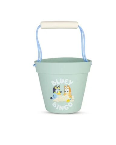 Swim Essentials - Bluey Silikon Oyuncak Seti - Kova, Kürek ve 3 adet Kalıp