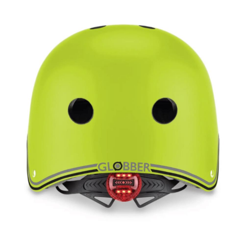 Globber Işıklı Kask - Yeşil