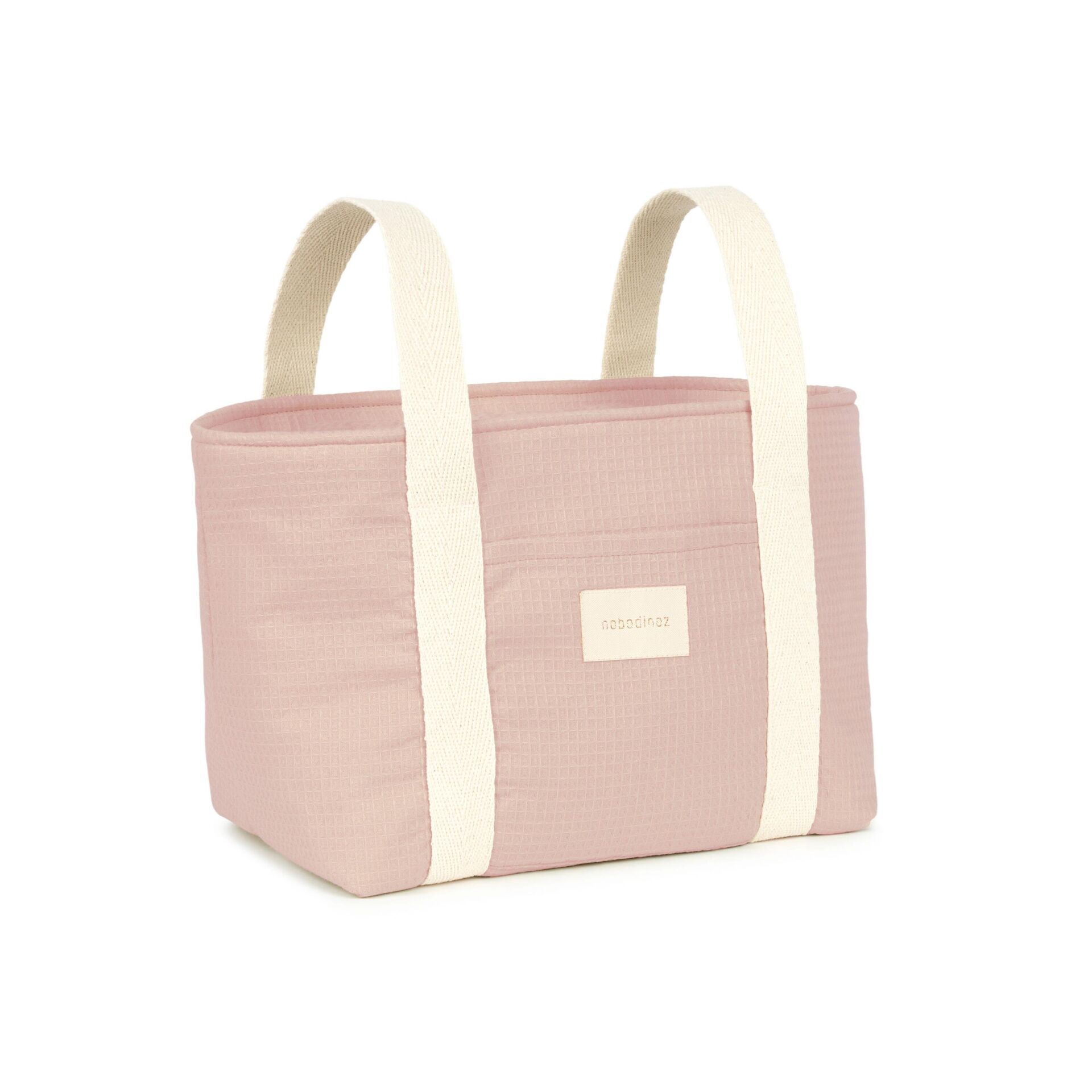 Nobodinoz Opera Su Geçirmez Bebek Arabası Düzenleyici Çanta, Mauve Pink