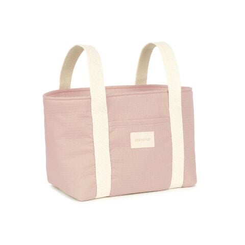 Nobodinoz Opera Su Geçirmez Bebek Arabası Düzenleyici Çanta, Mauve Pink