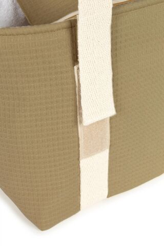 Nobodinoz Opera Su Geçirmez Bebek Arabası Düzenleyici Çanta  Olive Green