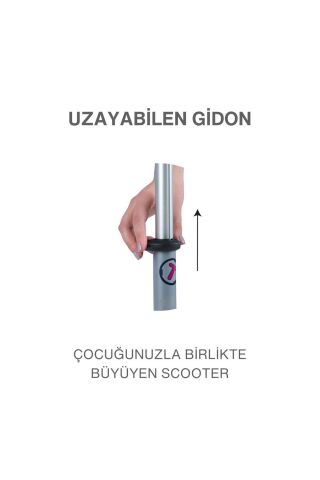 SmarTrike T1 3’ü 1 Arada Oturaklı ve Çantalı Çocuk Scooterı (15 Ay - 5 Yaş) - Pink