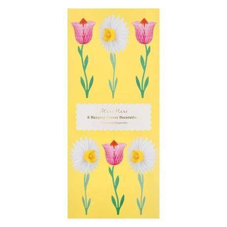 Meri Meri - Petek Çiçek Süsleri - 6 Adet