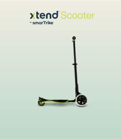 SmarTrike Xtend 3 Aşamalı (3-12 Yaş) Büyüyebilen Çocuk Scooterı - Lime